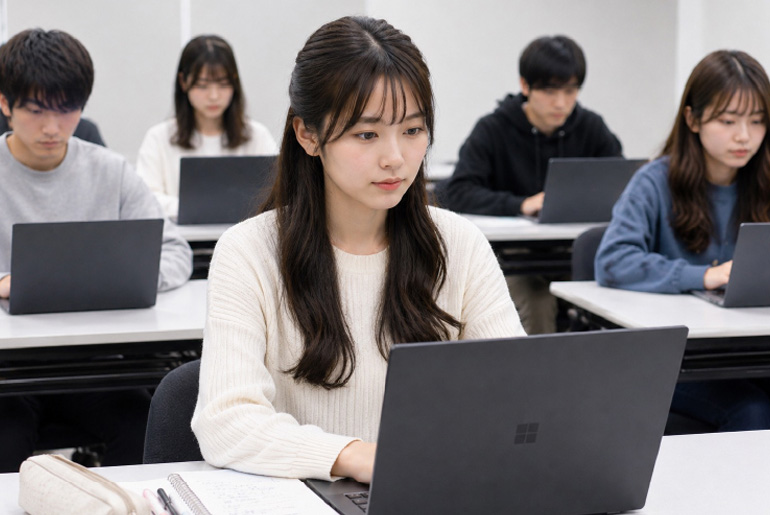 プログラミング基礎の授業風景