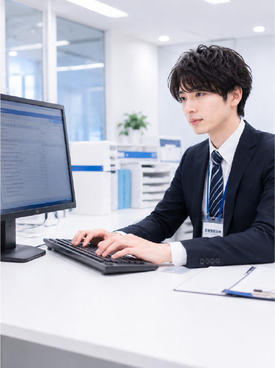 病院情報システム担当の仕事イメージ