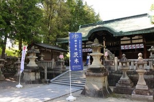 1) 茨木神社本堂